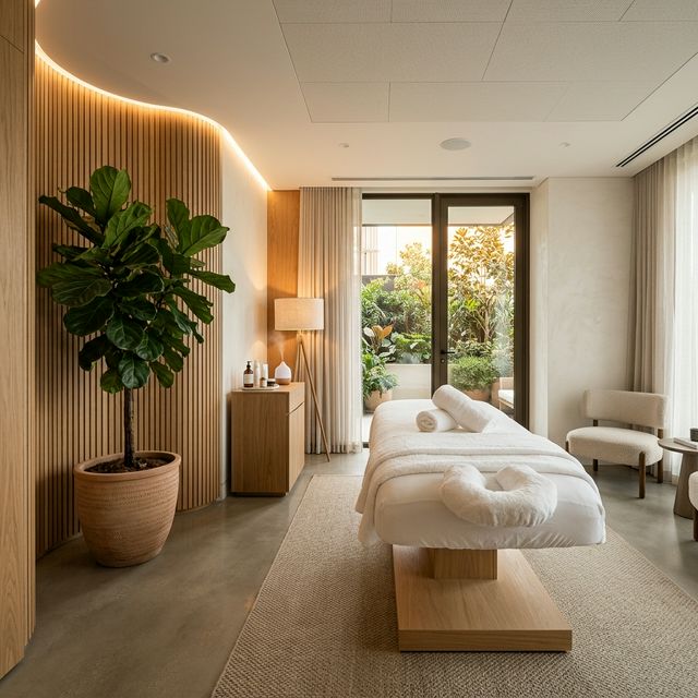 Interior del centro de estética Judith Abizanda