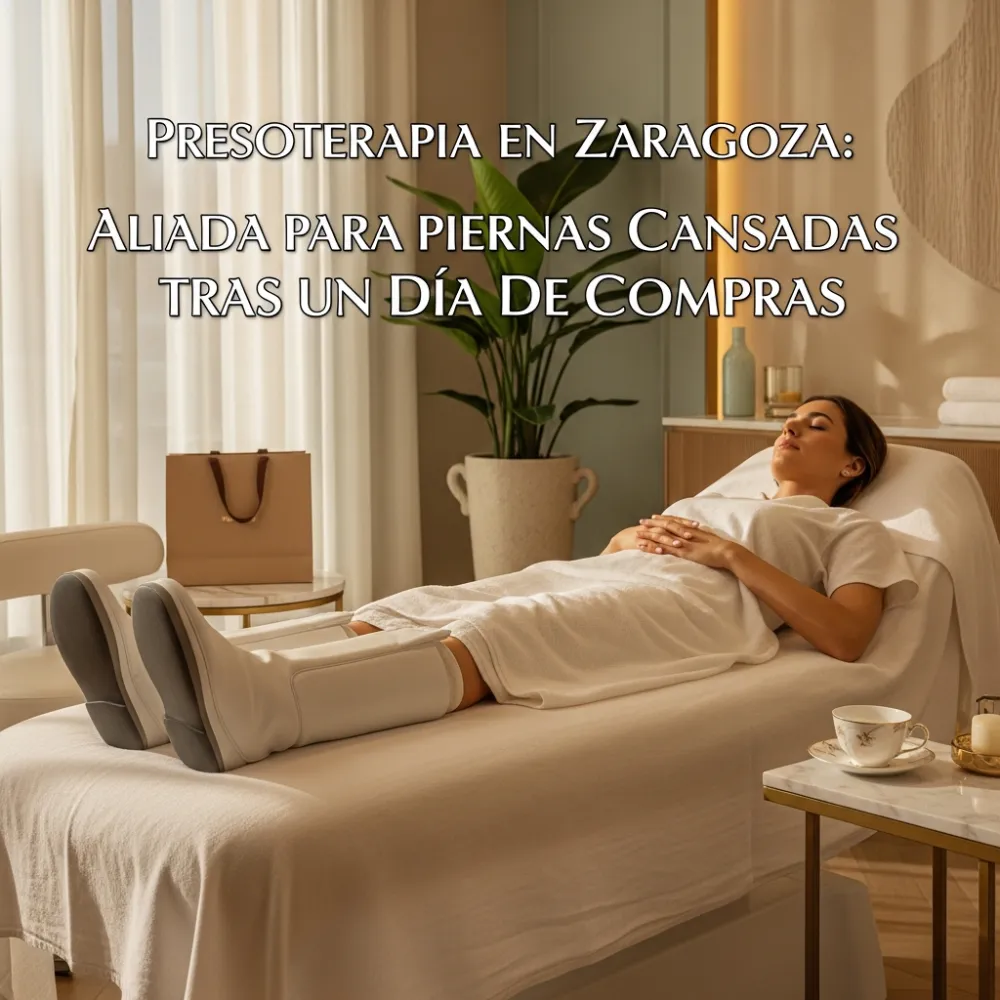 Presoterapia en Zaragoza: Aliada para Piernas Cansadas tras un Día de Compras